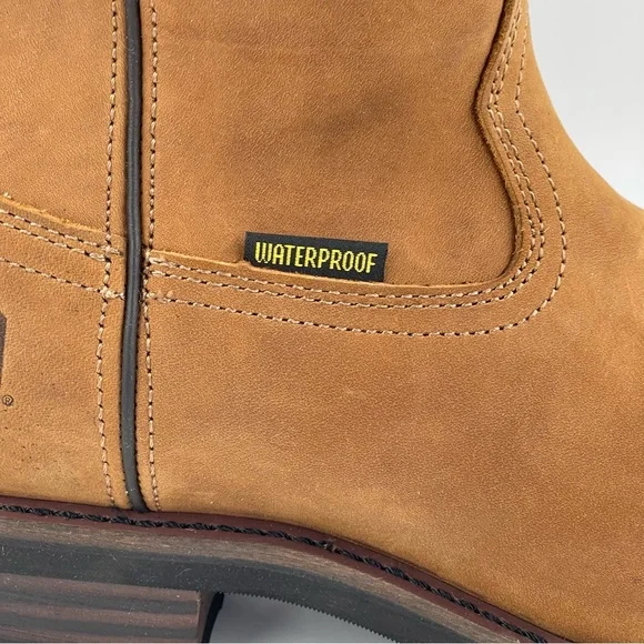 NIB! Dan Post Men’s Albuquerque Waterproof Brown Western Work Boots Soft Toe- 11 - Picture 11 of 15